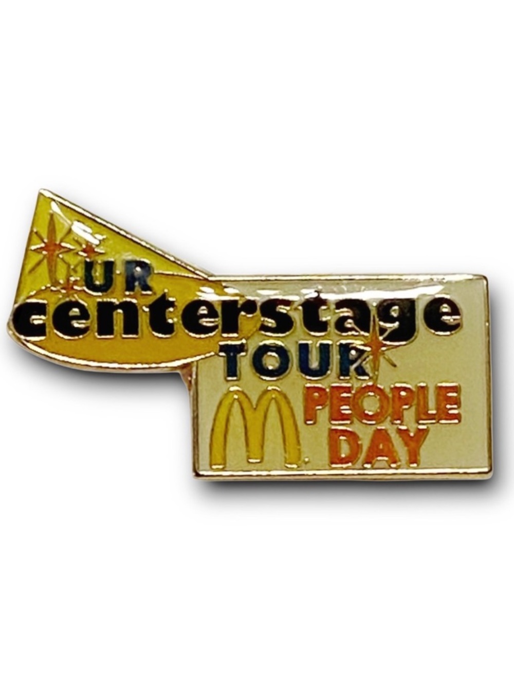 McDonald’s Pin UR Centerstage Tour People Day 2007 Metal Lapel Pin